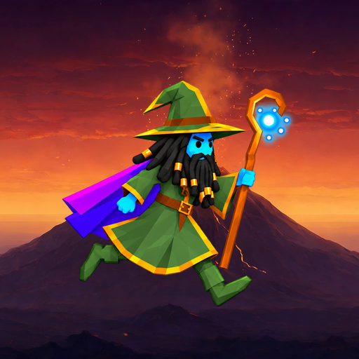 Volcano Run 2D